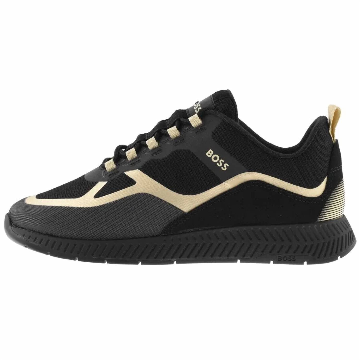 Men's Titanium Run Shoes In Black