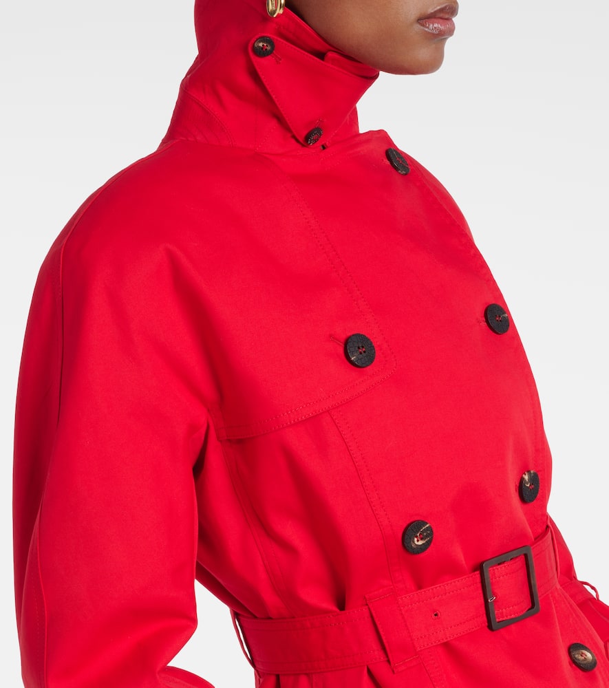 Cotton-blend coat