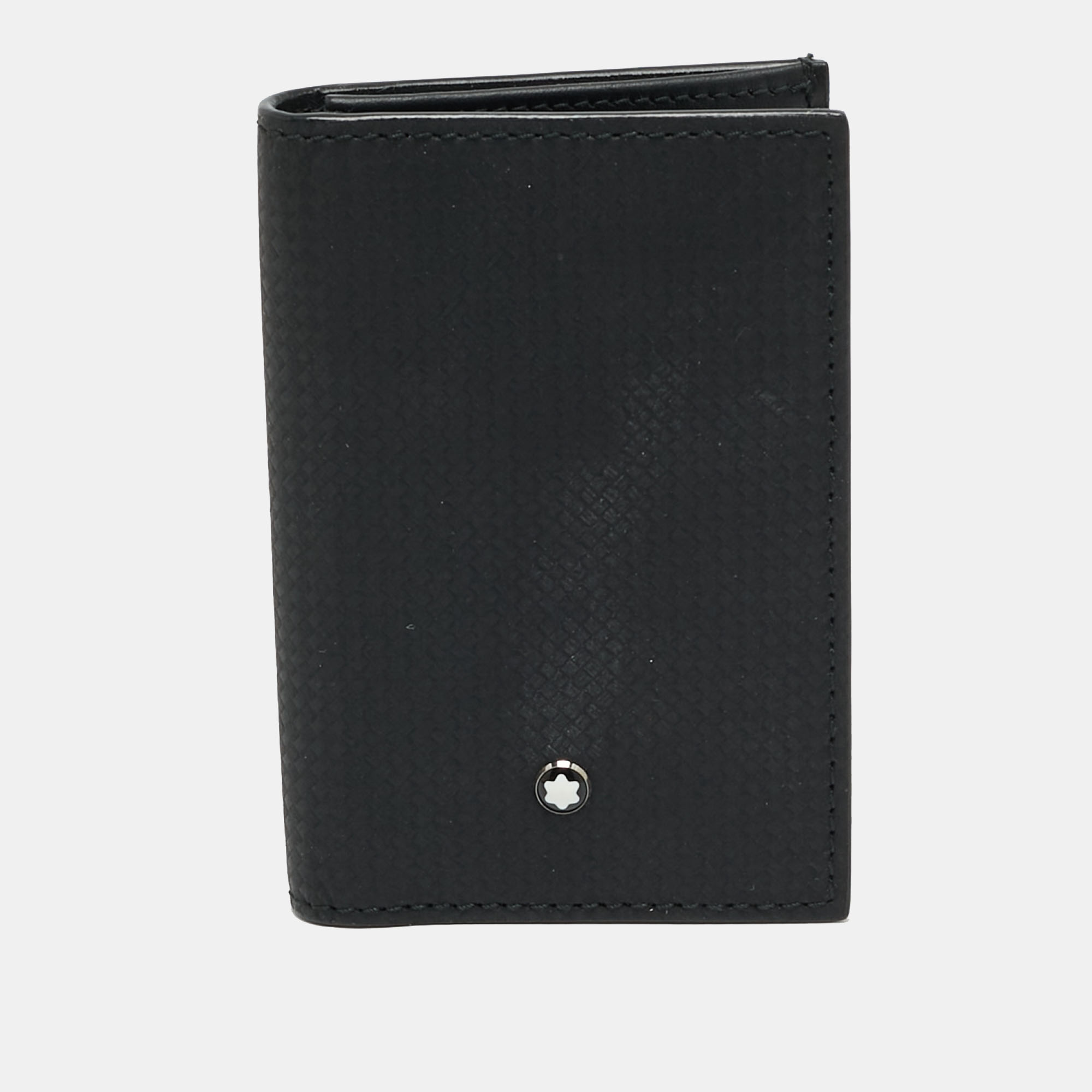 Montblanc Extreme Black Leather Business Card Holder