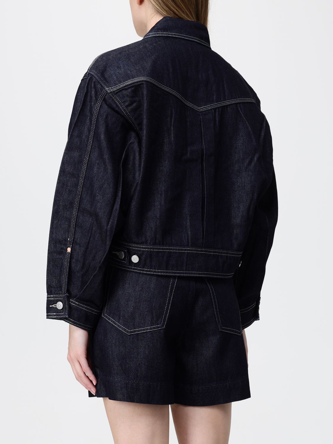 Jacket Woman color Blue