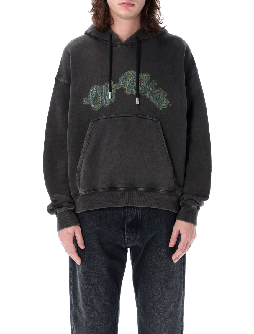 Bacchus Skate graphic-print hoodie - Black