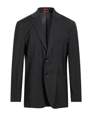 Man Blazer Charcoal Size 40 Virgin Wool