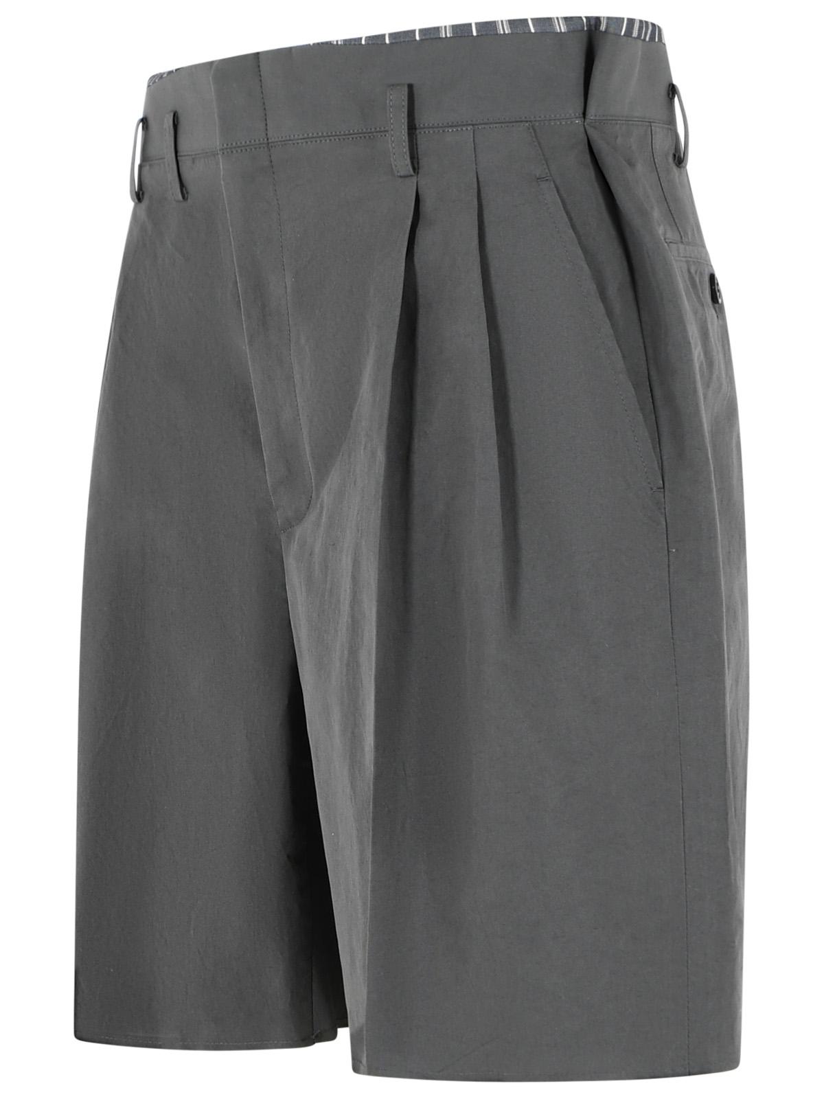 Maison Margiela Grey Cotton Blend Bermuda Short