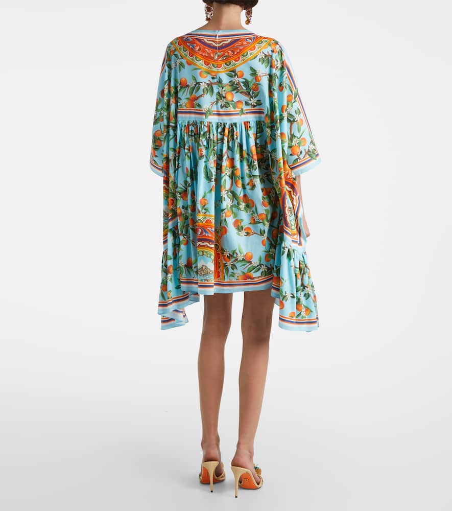 Printed cotton kaftan