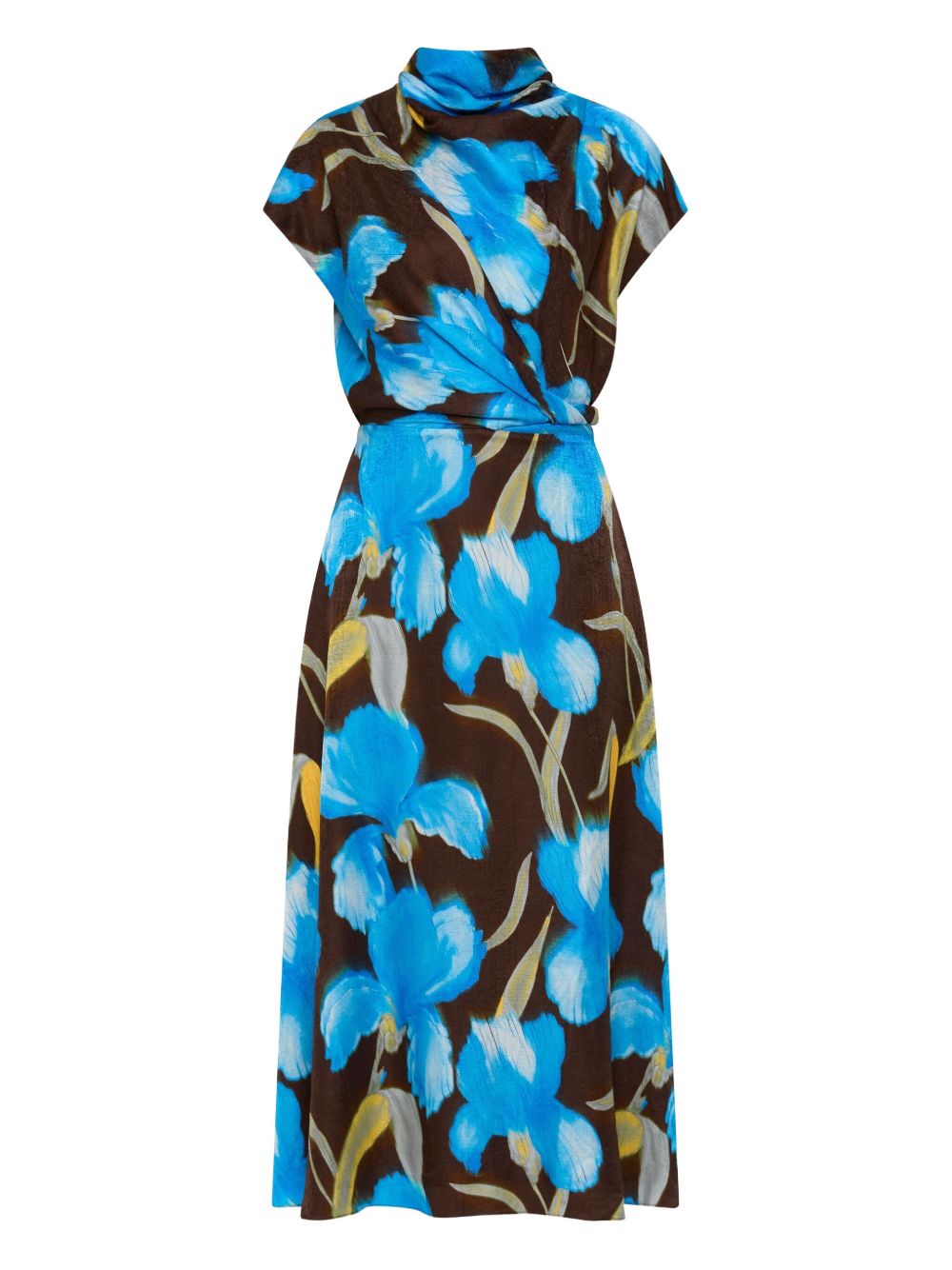Ingrid midi dress - Blue