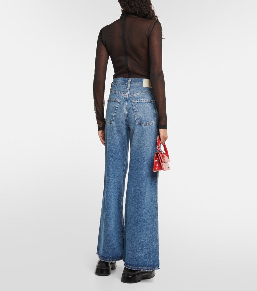 Beverly high-rise bootcut jeans