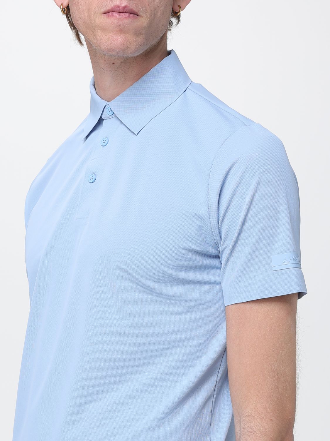 Polo Shirt Men color Sky Blue