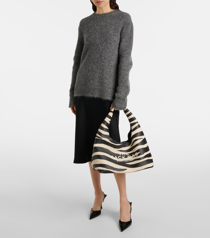 Marc Jacobs The Sack zebra-print leather shoulder bag