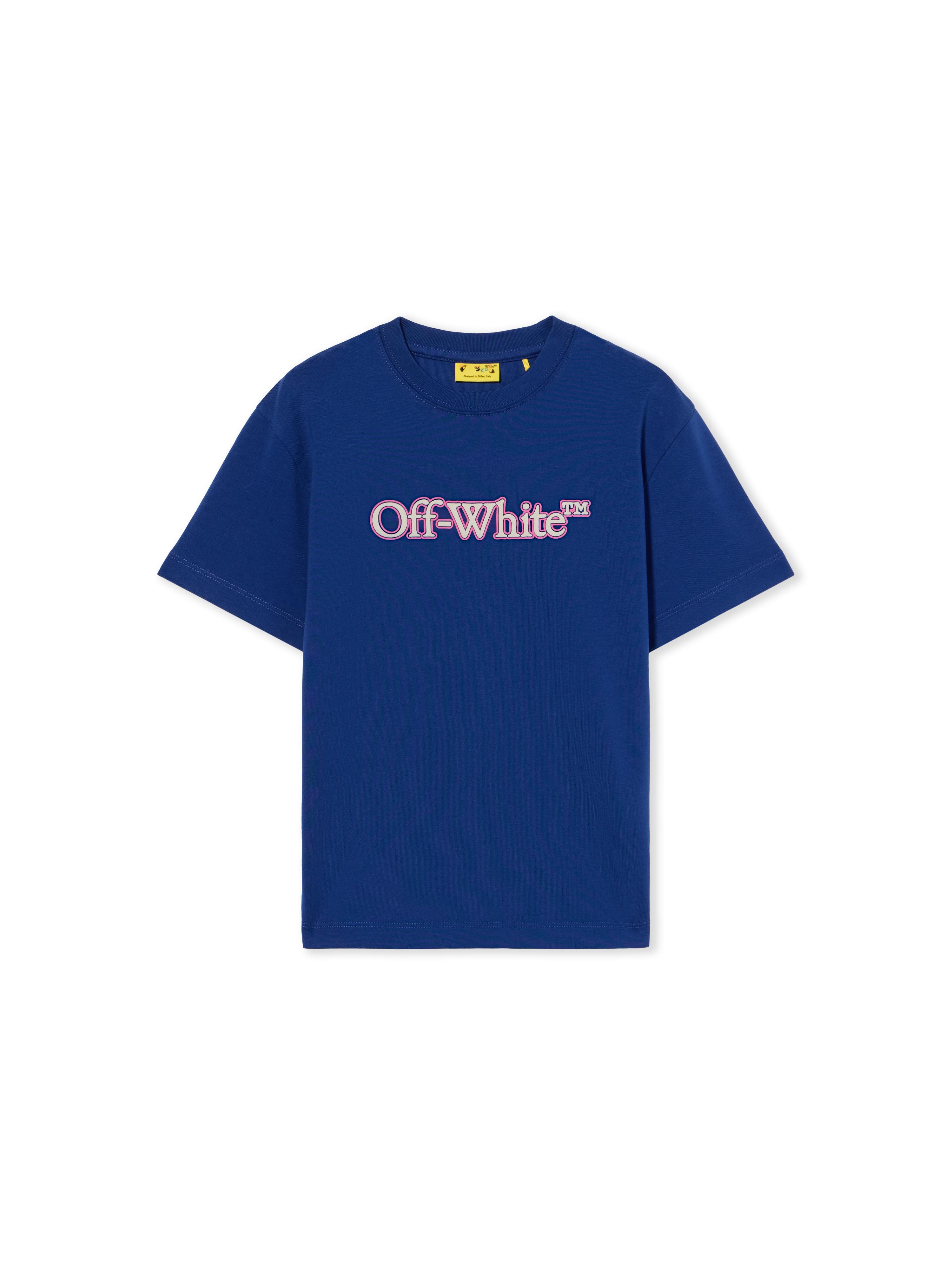 Big Bookish Puff Logo T-shirt - Kids Girl's Clothing Blue