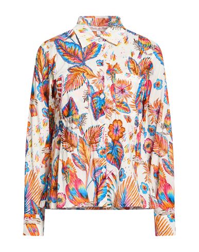 Woman Shirt White Size L Cotton