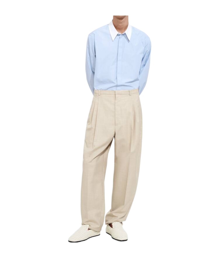 Wool and Cotton Pants