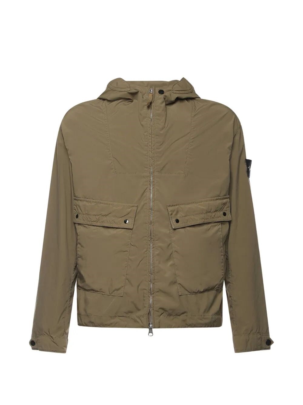 Lightweight Canvas Hooded Jacket