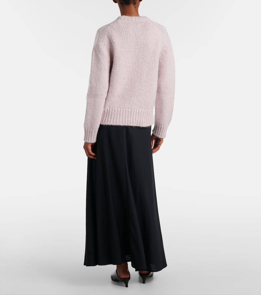 Alpaca and mohair-blend sweater