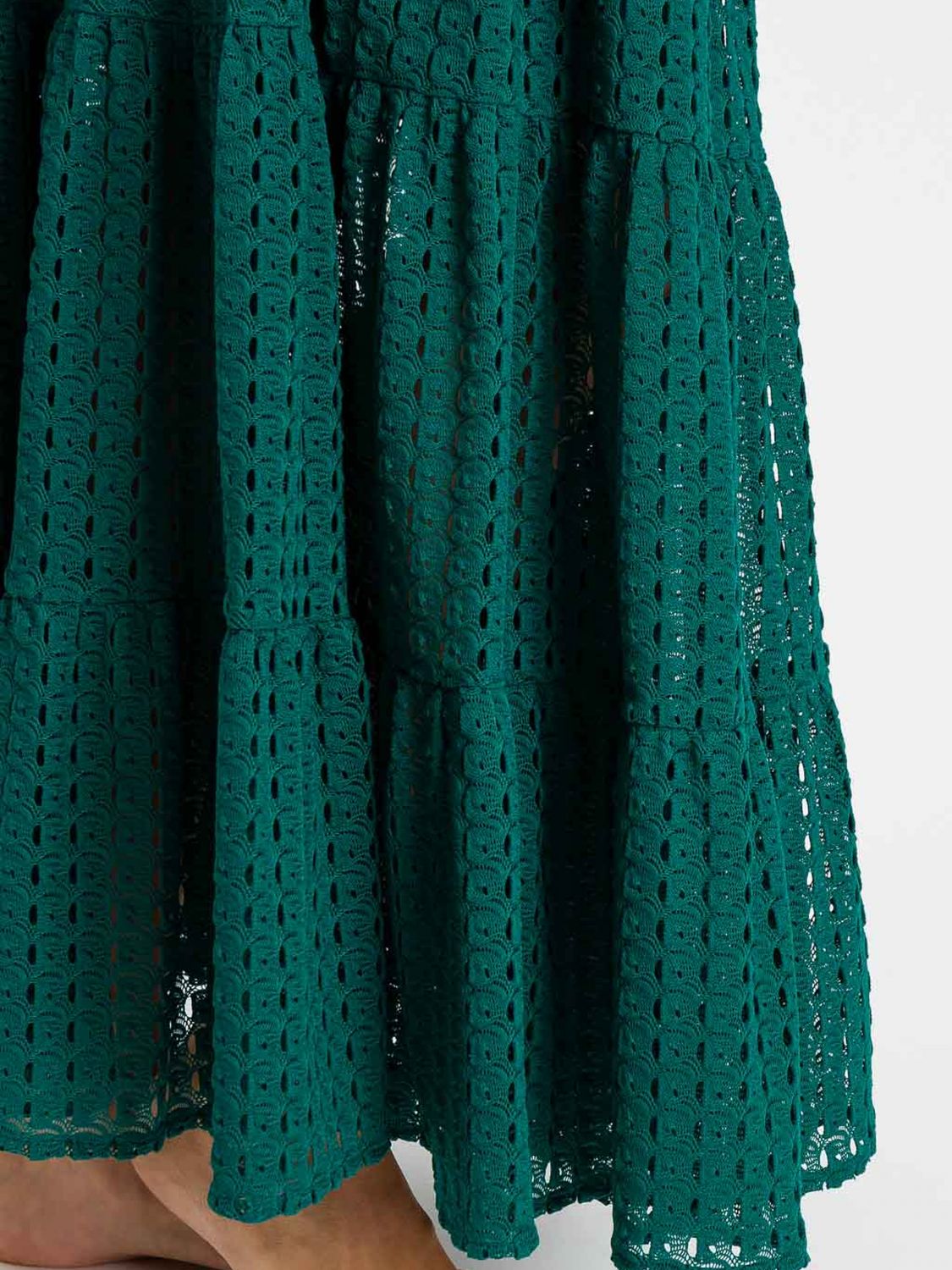Skirt Woman color Emerald