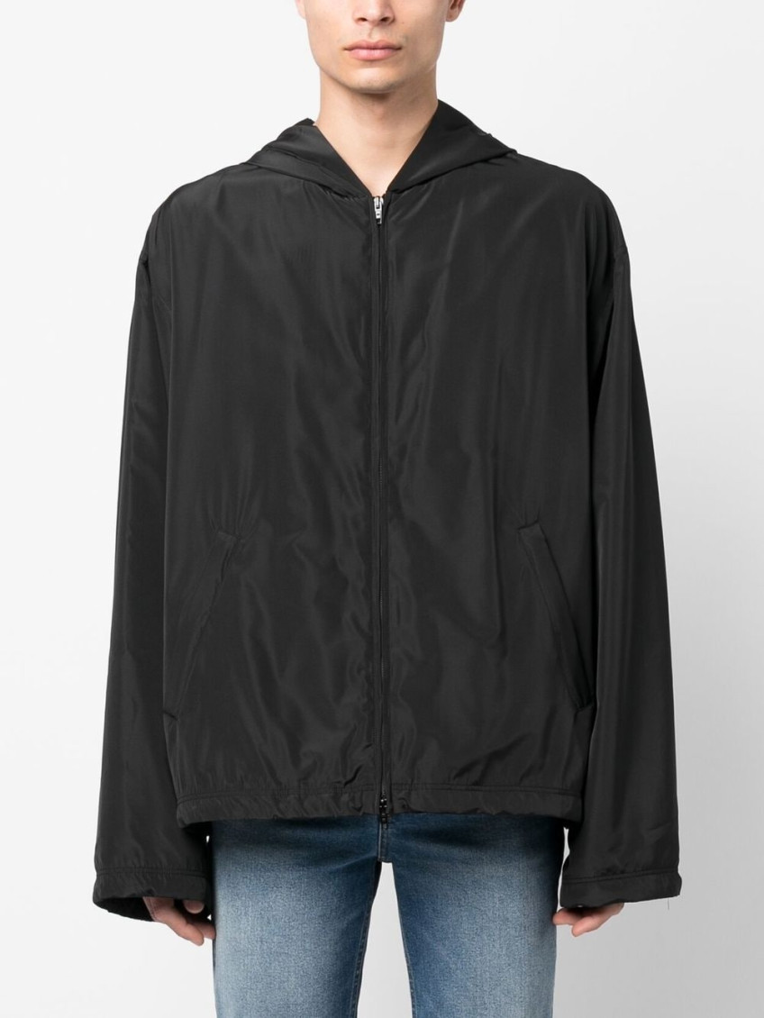 - Nylon Zipped Jacket