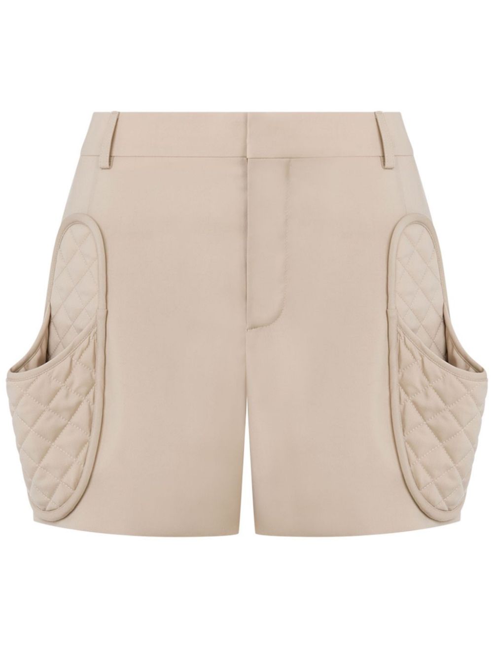 Virgin wool shorts - Neutrals