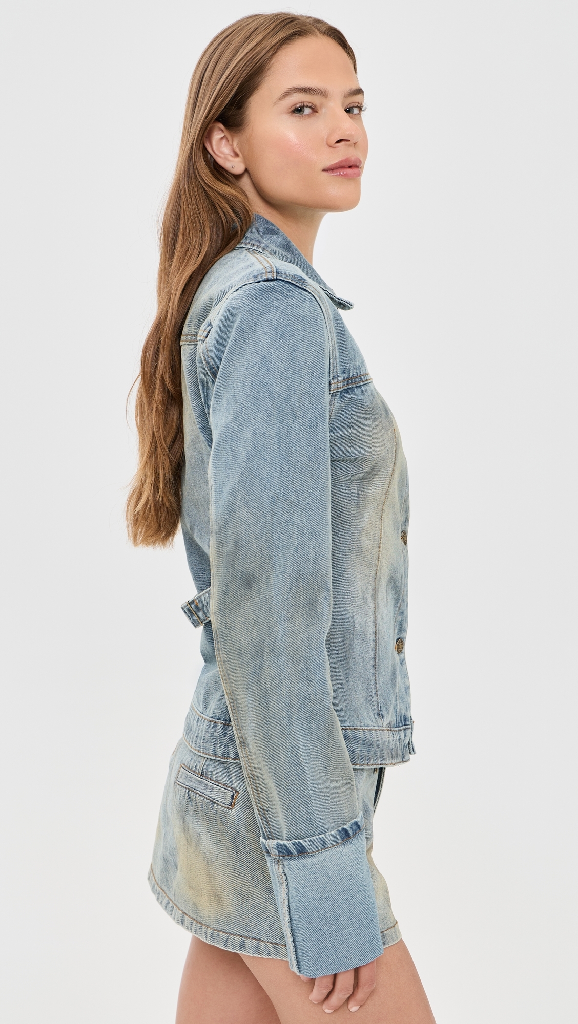 The Bronx Denim Jacket Stone Blue
