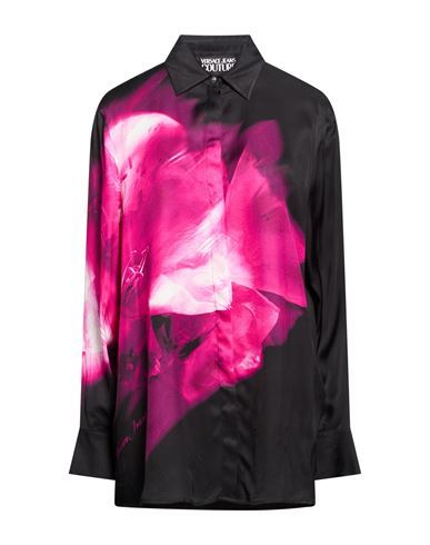 Woman Shirt Fuchsia Size 4 Viscose
