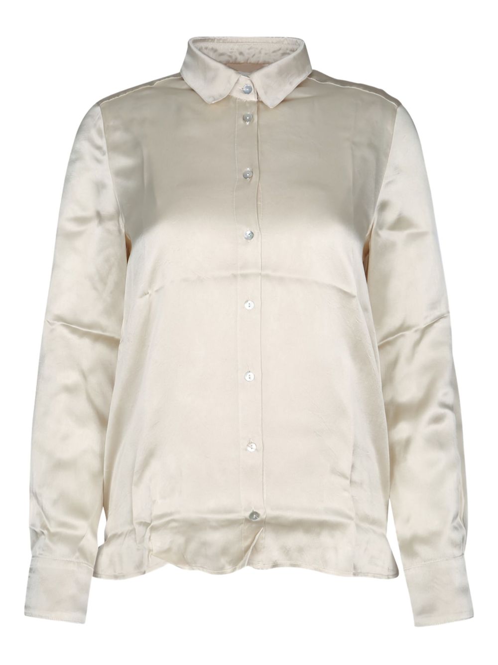 I BLUES silk button-up shirt - White