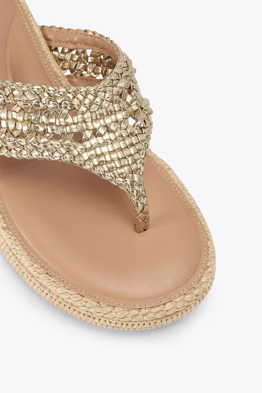 Carvela 'portofino Sandal' Sandals In Gold