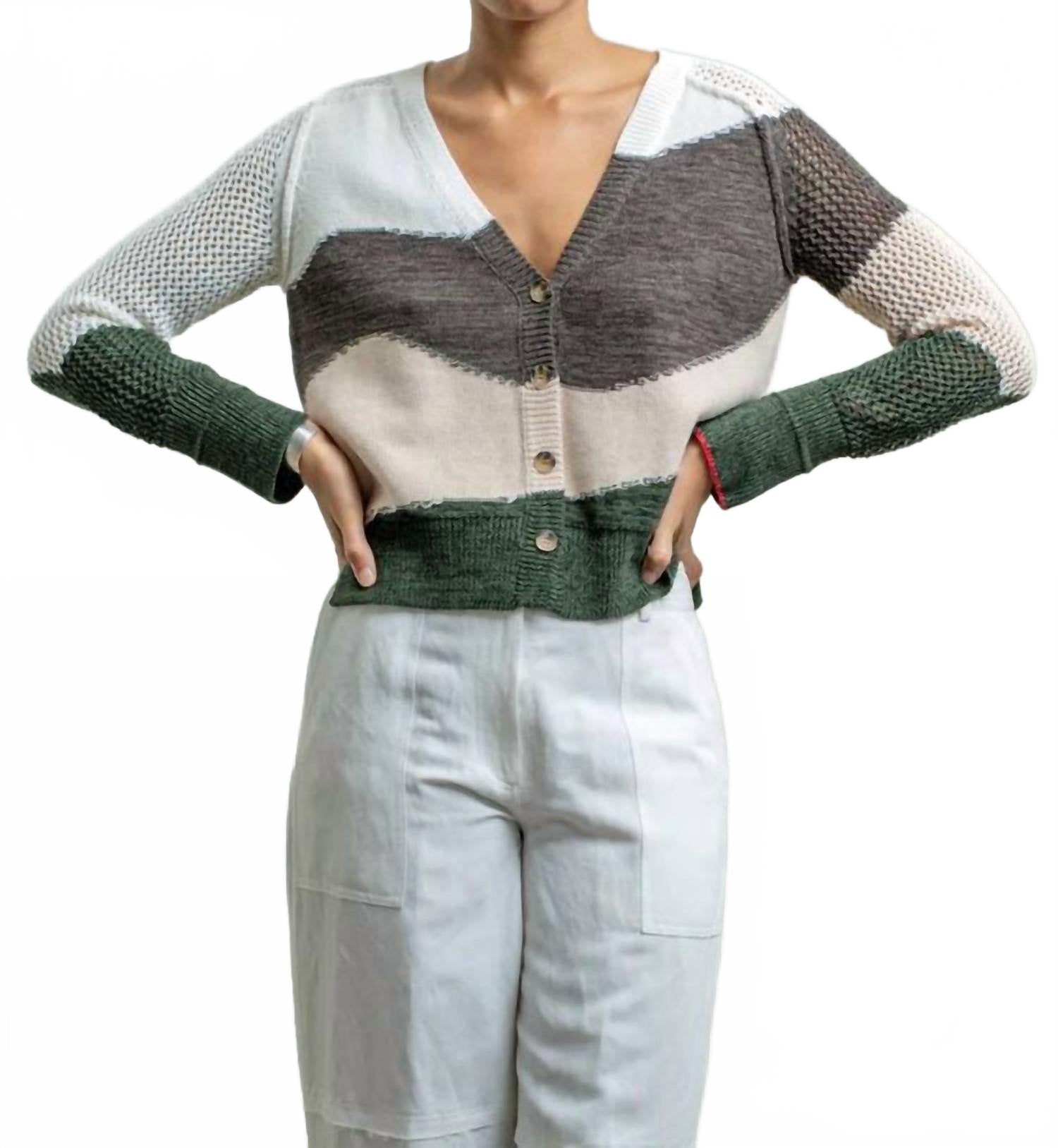 Matisse Knit Cardigan In Neutral