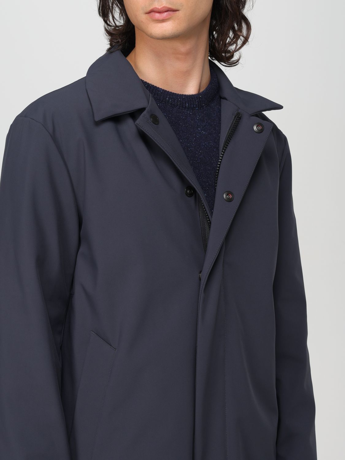Jacket Men color Blue