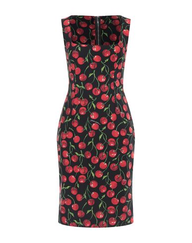 Woman Midi dress Black Size 6 Polyamide, Elastane
