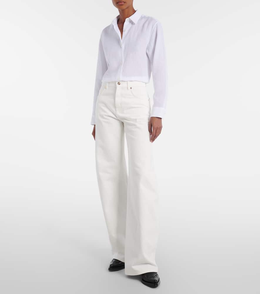 Reyes linen shirt