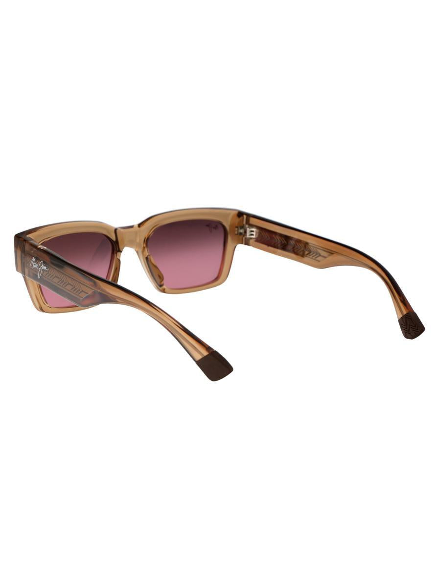 Sunglasses in 01 Rose Kenui Shiny Trans Light Pink