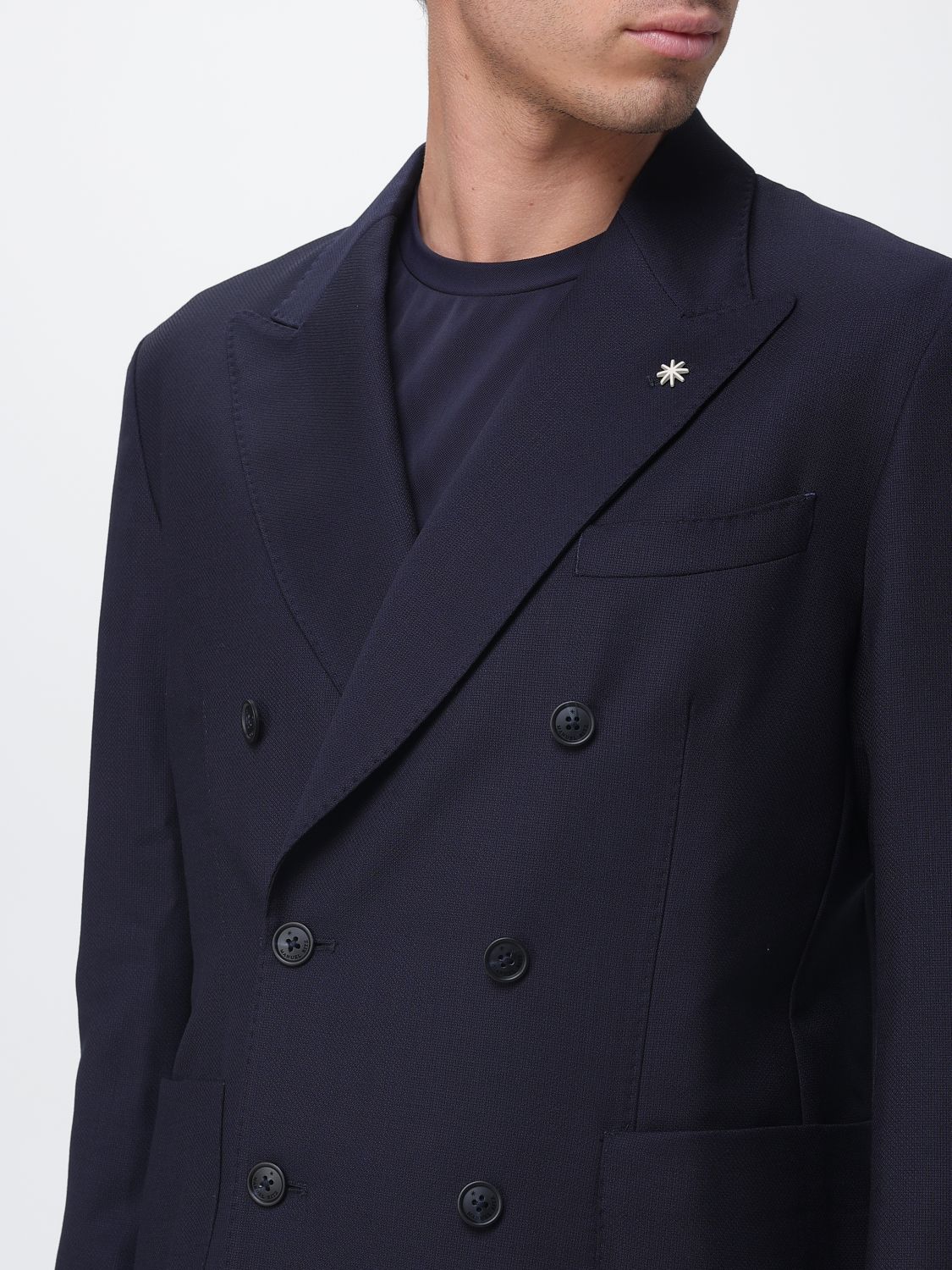 Jacket Men color Blue