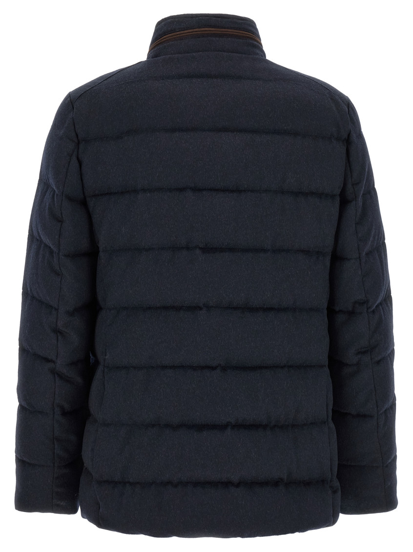Moorer - nolde down jacket high collar