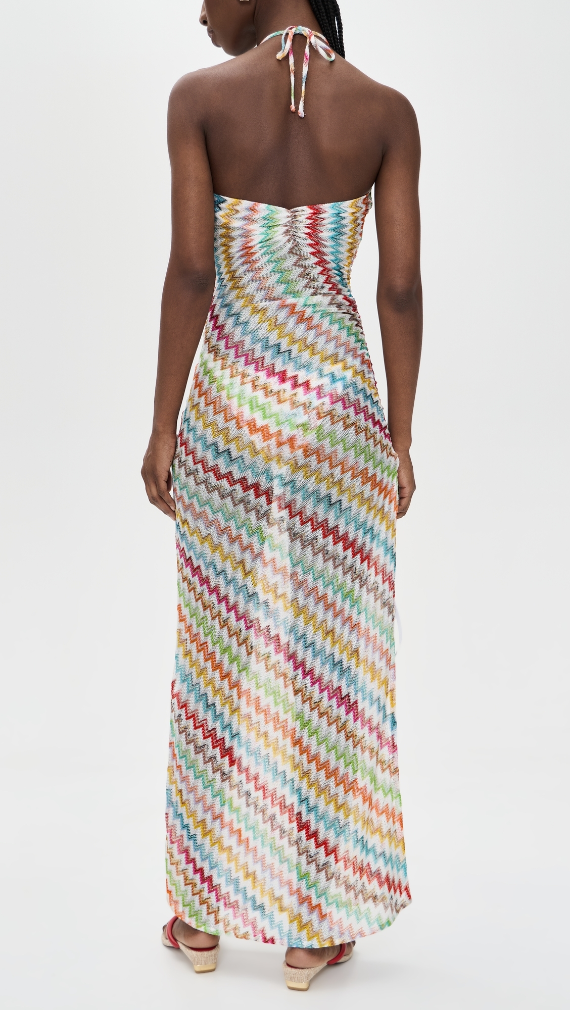 Long Cover Up MULTICOLOR w/WHITE BASE