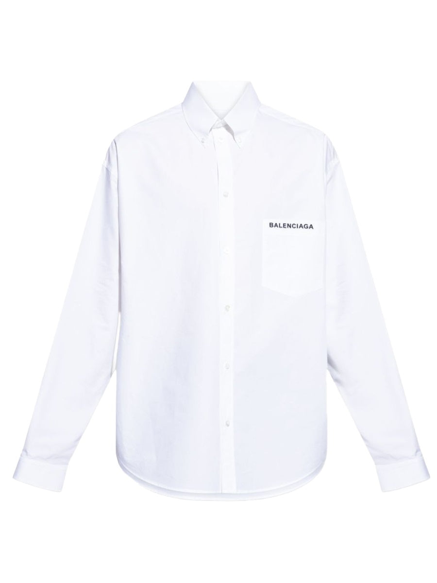Men's Logo Cotton Shirt