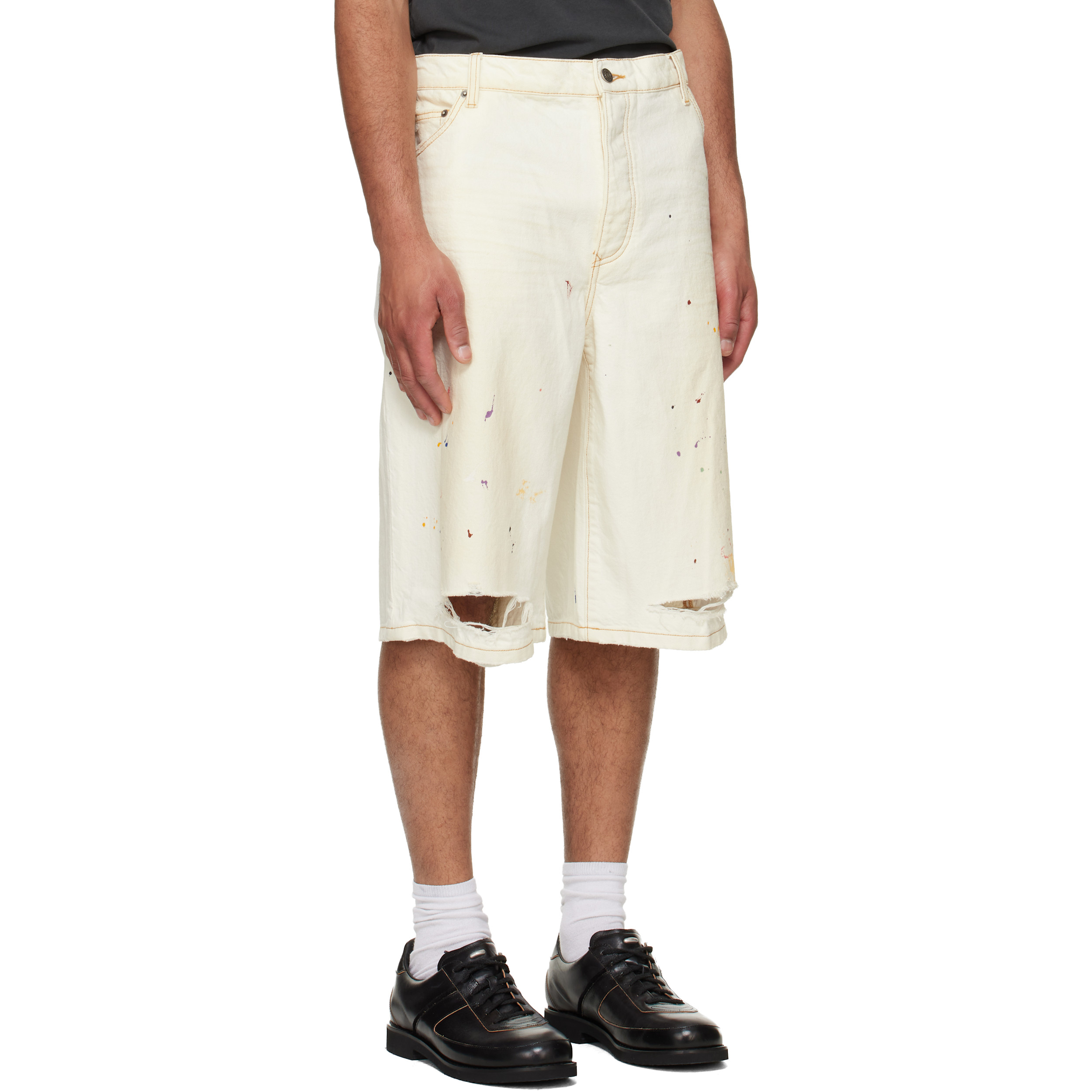 Off-White Zander Twill Baggy Shorts