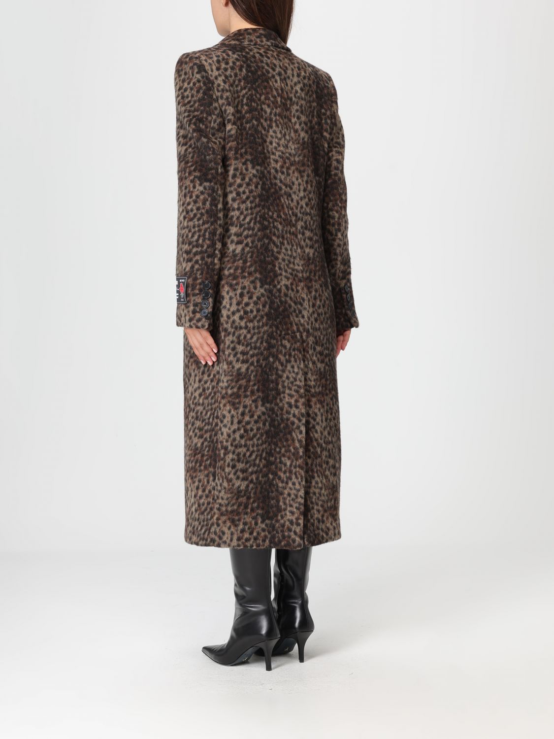 Coat Woman color Brown