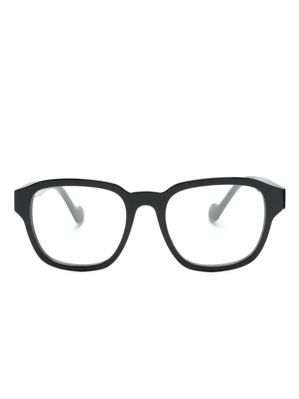 Square-frame glasses - Black
