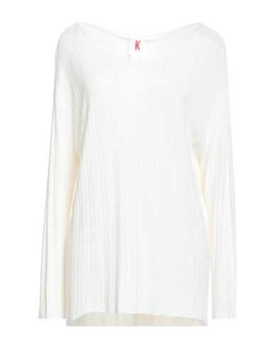 Woman Sweater Ivory Size ONESIZE Viscose, Polyester