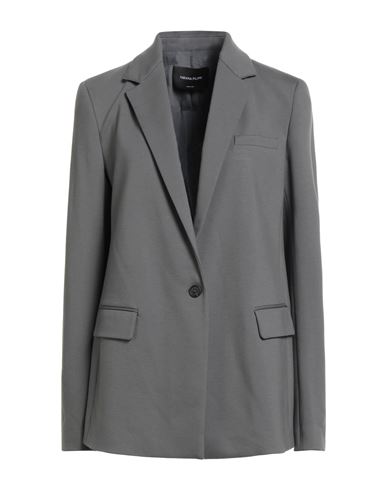 Woman Blazer Grey Size 2 Viscose, Polyamide, Elastane