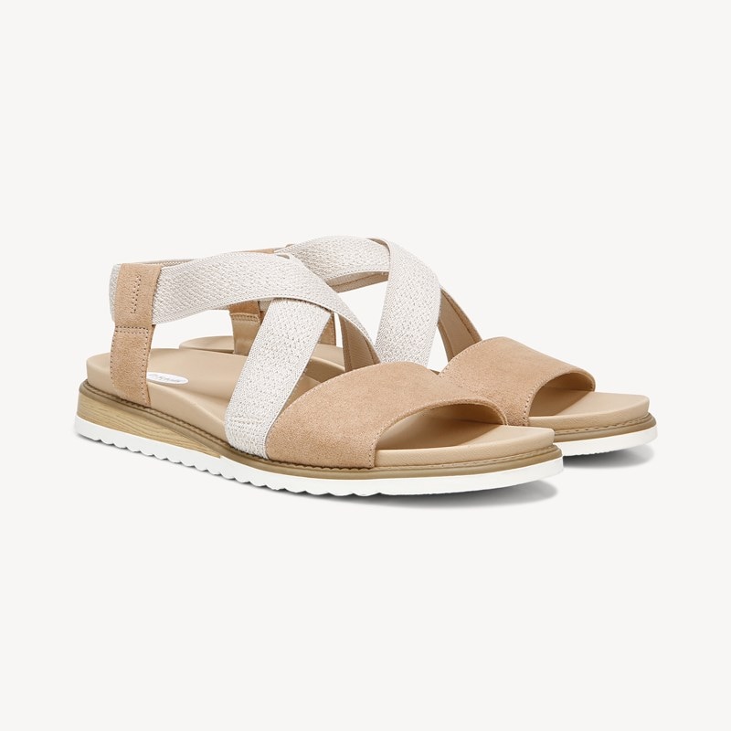 Women's Islander Sandal Tawny Birch Microfiber DRSCH Leather