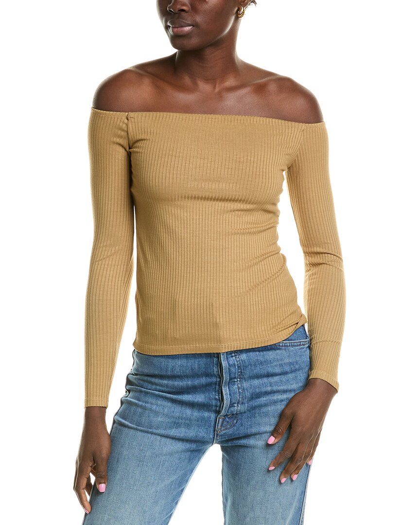 Off-the-Shoulder Shirt