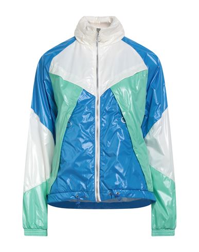 Woman Jacket Azure Size 10 Polyamide