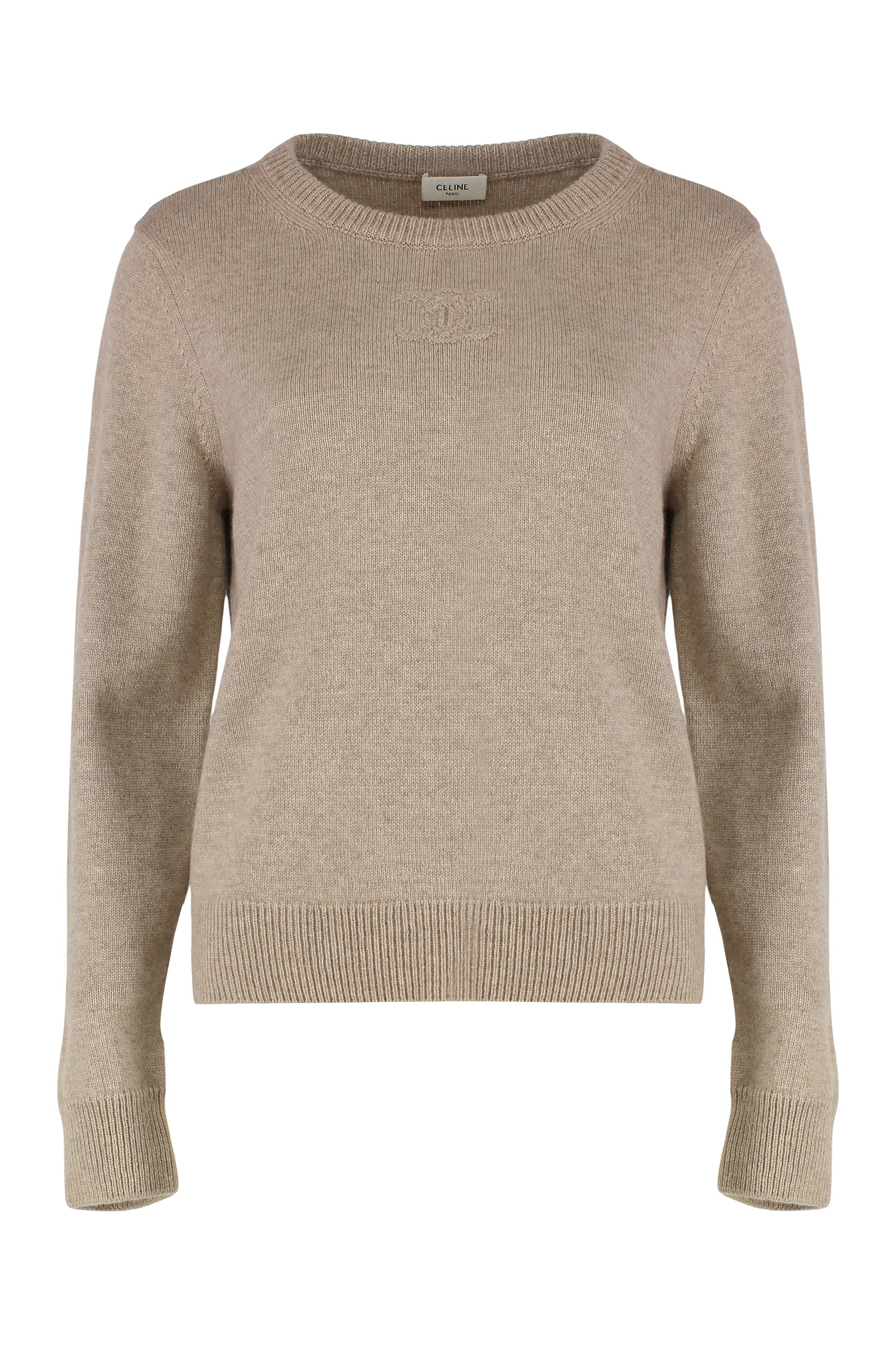 Crew Neck Sweater in Heritage Cashmere