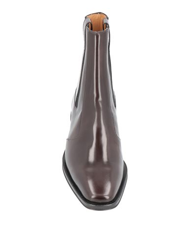 Man Ankle boots Dark brown