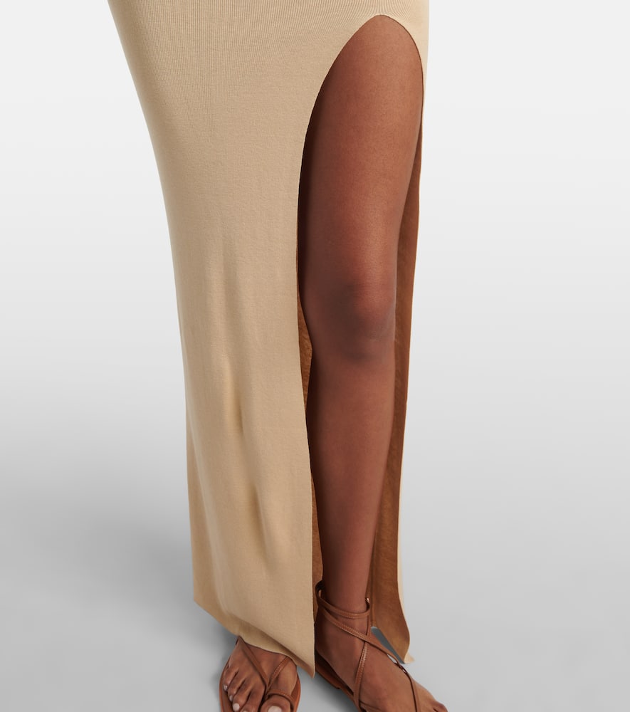 Ciro silk-blend maxi dress