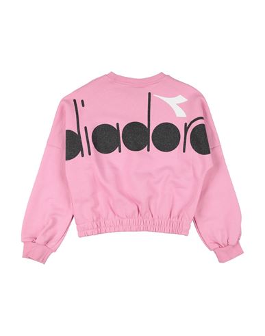 Diadora Kid Girl Sweatshirt Pink Size 10 Cotton