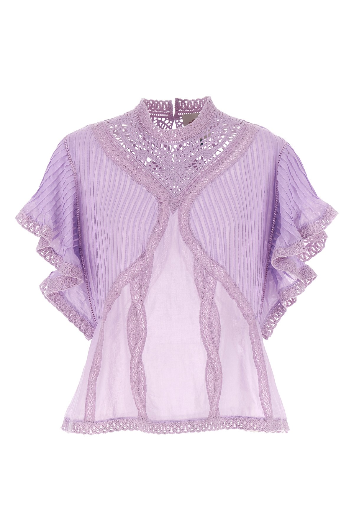 Openwork Detail Blouse