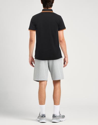 Man Polo shirt Black Size S Cotton