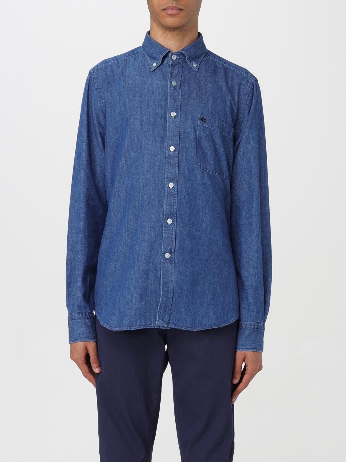 Shirt Men color Blue