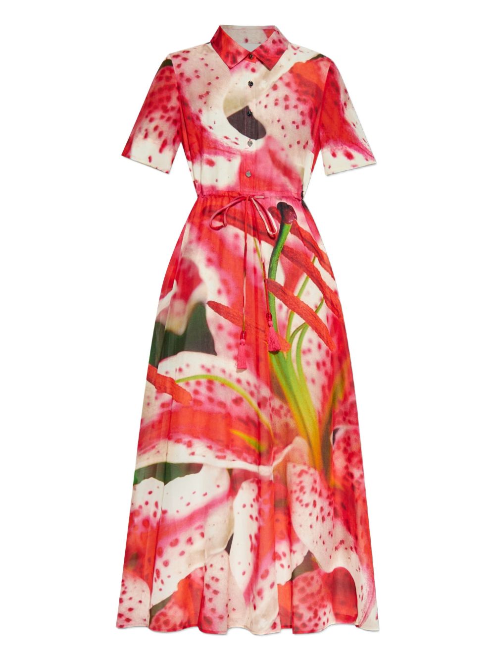 Tory Burch floral-print mini dress - Pink