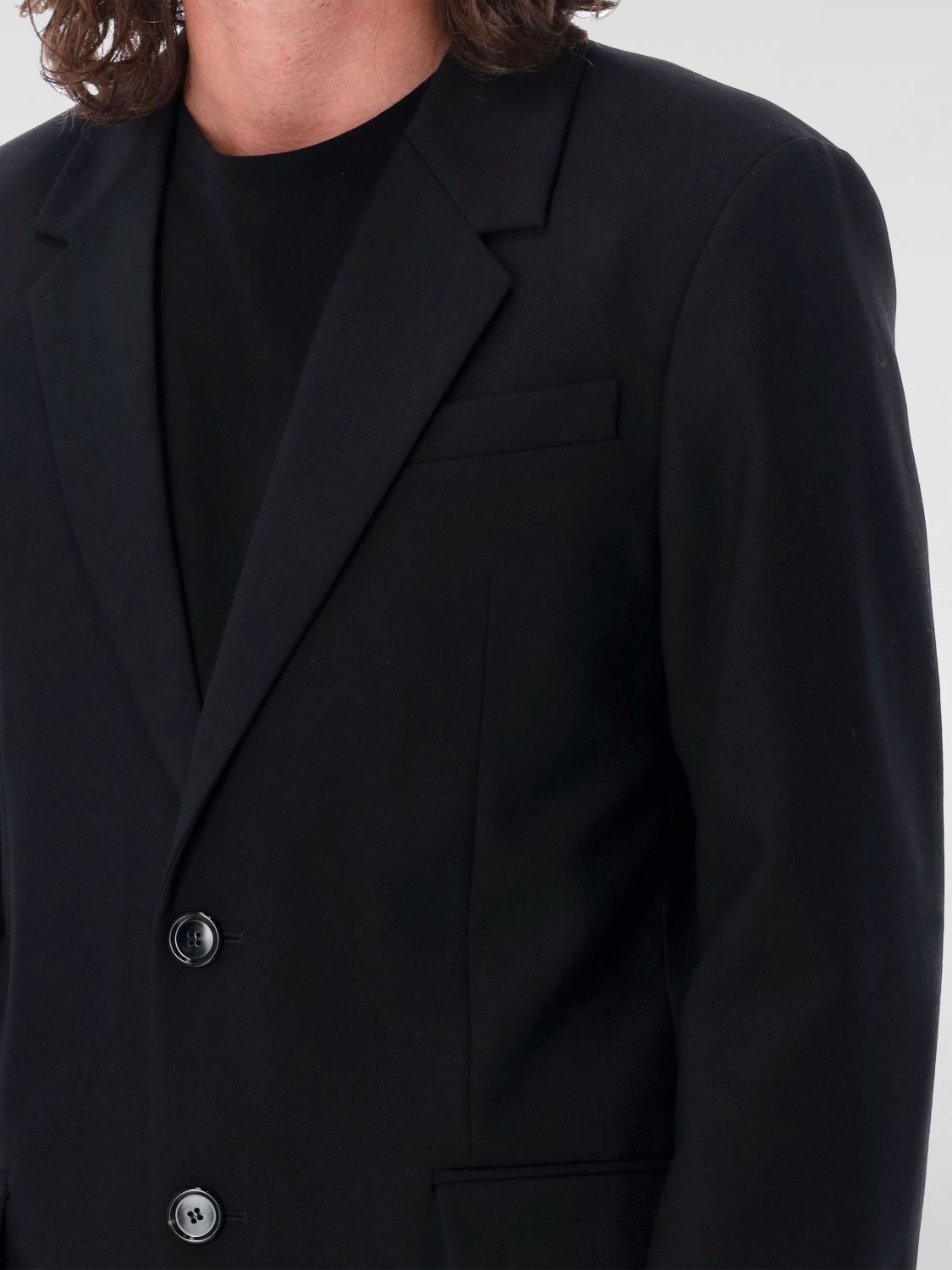 Jacket Men color Black